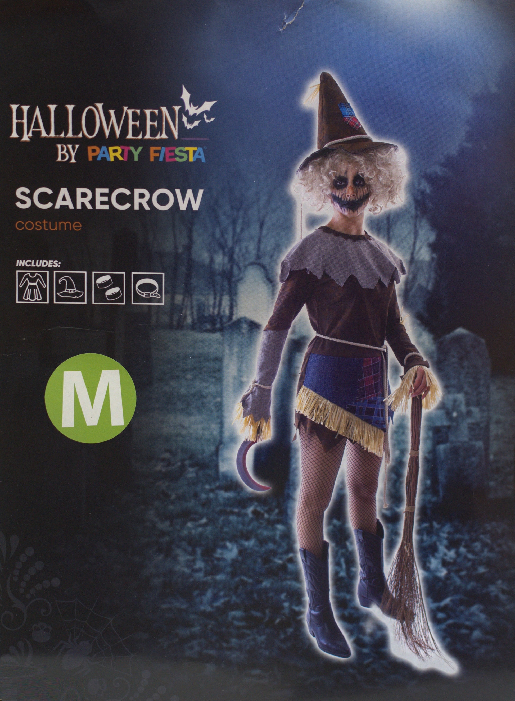 DISFRAZ ESPANTAPÁJAROS MUJER M