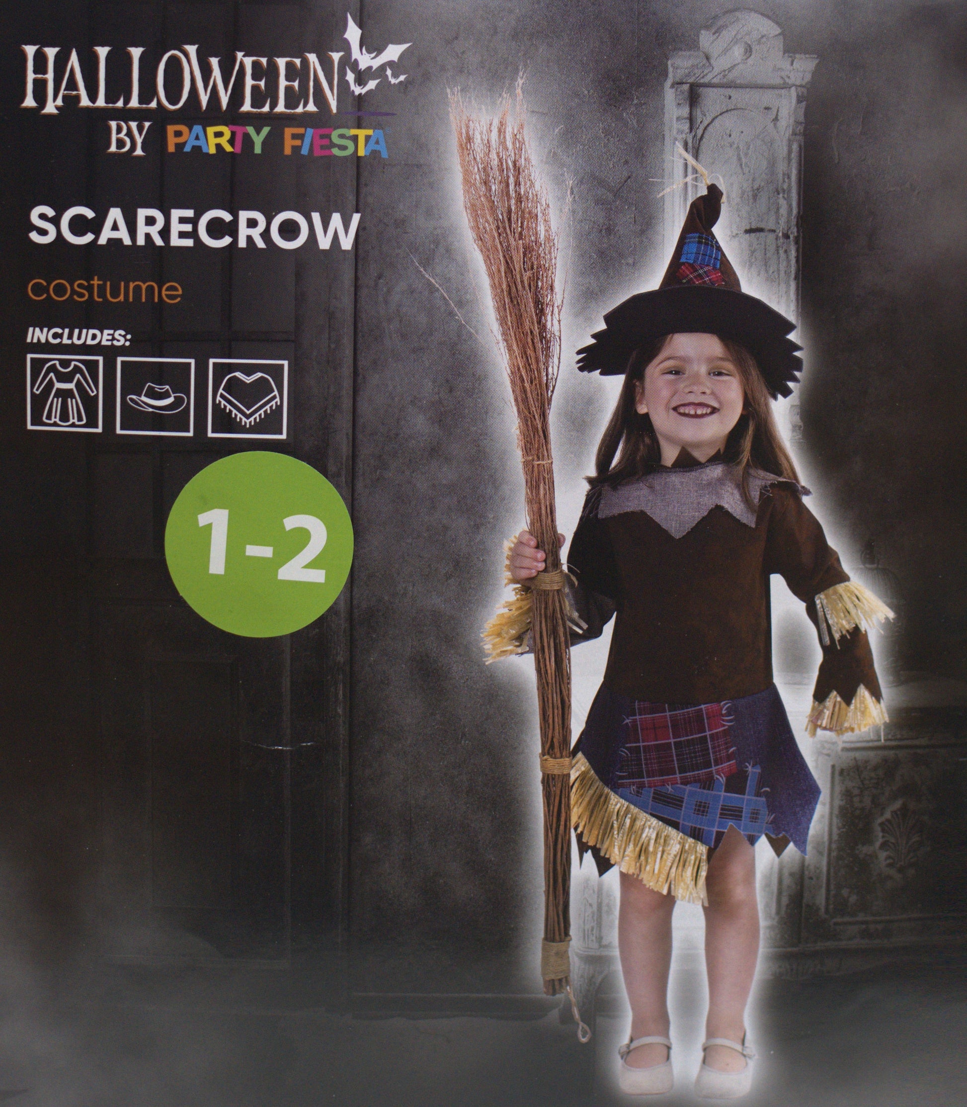 DISFRAZ ESPANTAPÁJAROS NIÑA (1