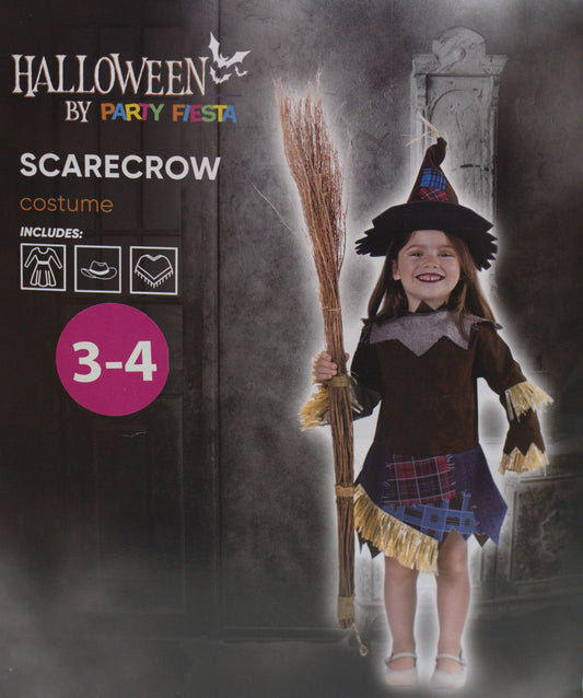 DISFRAZ ESPANTAPÁJAROS NIÑA (3