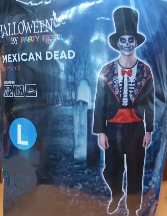 DISFRAZ MUERTE MEJICANA L