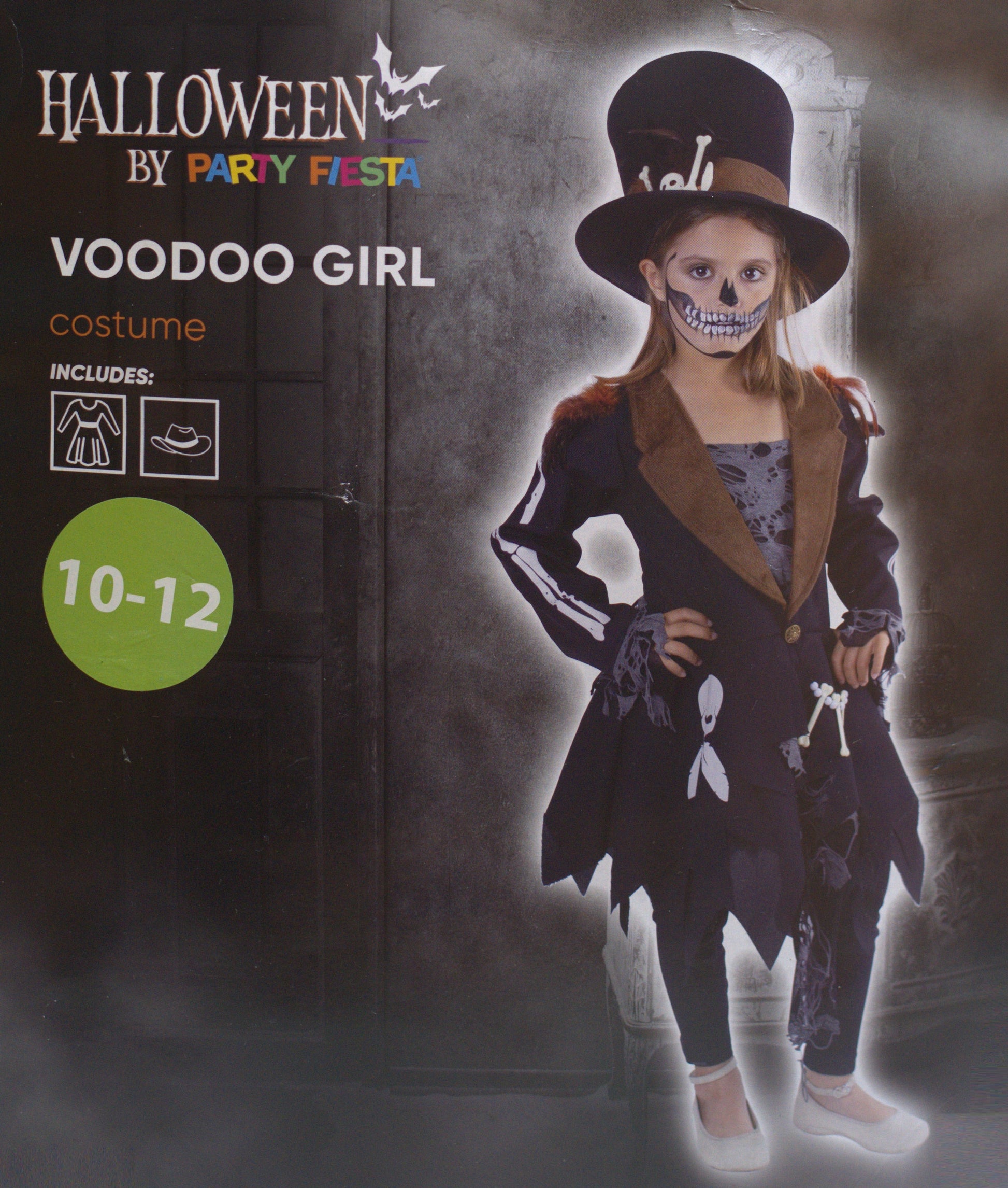 DISFRAZ VUDÚ NIÑA(10-12)