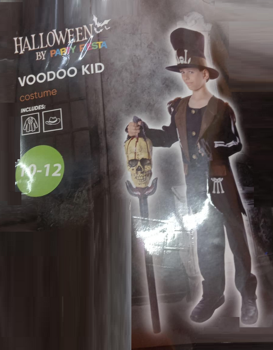 DISFRAZ VUDÚ NIÑO (10-12)