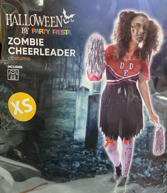 DISFRAZ ANIMADORA ZOMBIE MUJER