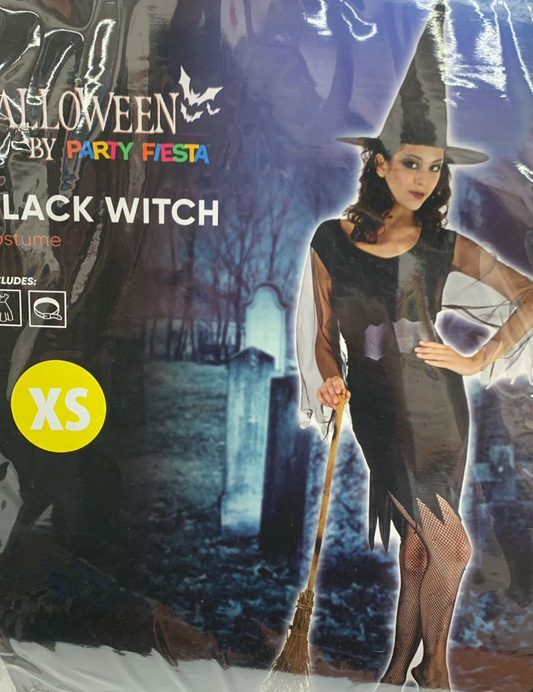 DISFRAZ BRUJA NEGRA SENC (XS)