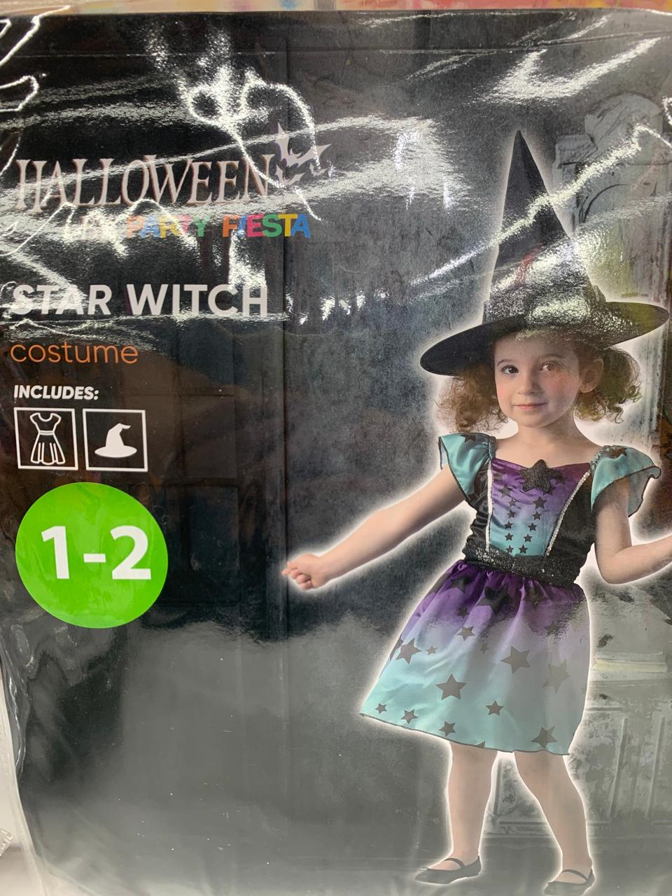 DISFRAZ BRUJITA ESTR ROSA- 1-2