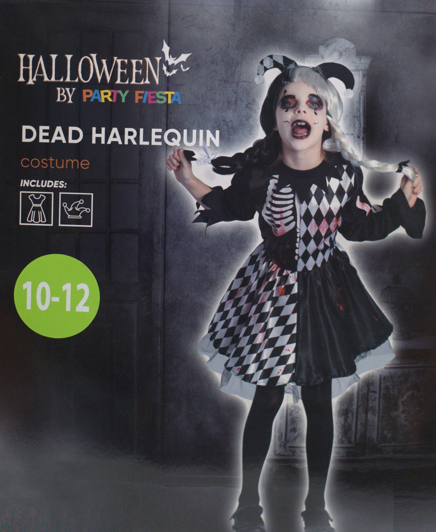 DISFRAZ ARLEQUINA MALÉFICA (10