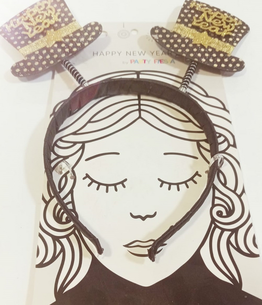 DIADEMA SOMBRERITOS HNY