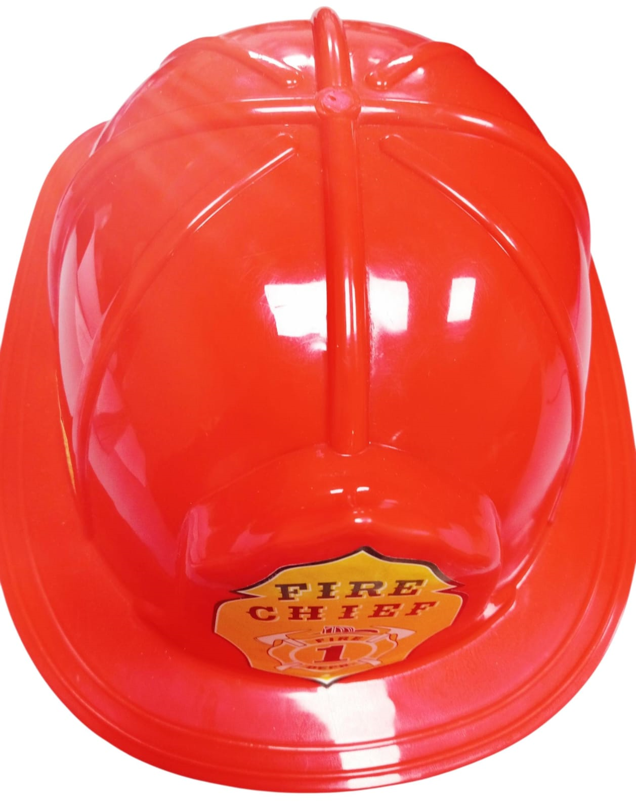 CASCO BOMBERO USA ROJO ADULTO