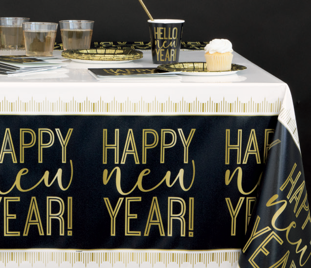 MANTEL HAPPY NEW YEAR