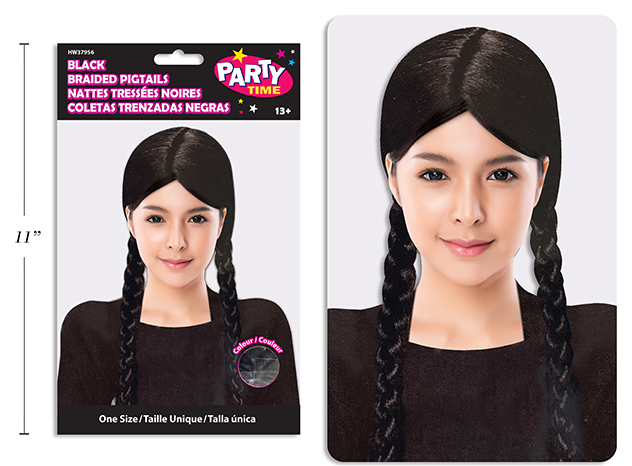 PELUCA NEGRA TRENZAS