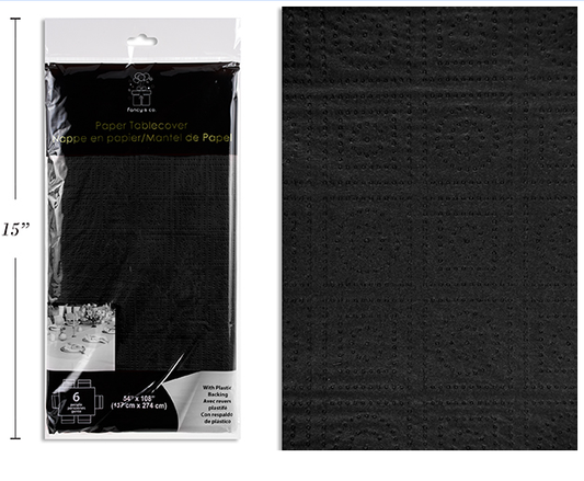 MANTEL PAPEL NEGRO