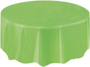 MANTEL REDONDO PLASTICO KIWI