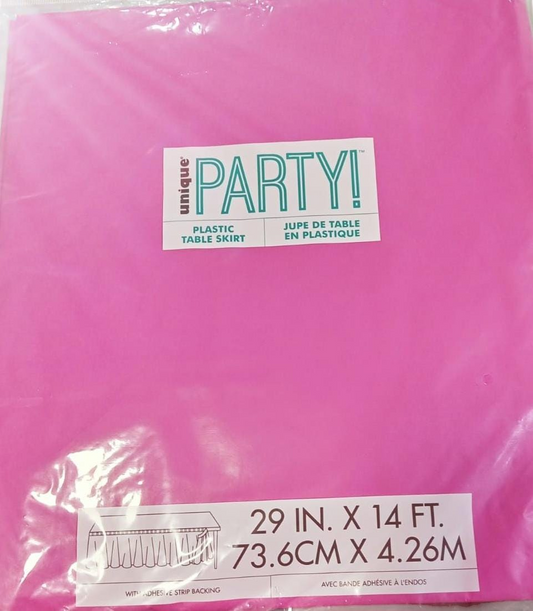MANTEL PLASTICO FUCSIA BRIGHT