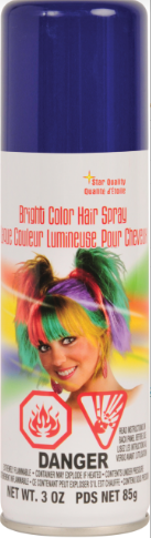 SPRAY PELO AZUL FLUORESCENTE