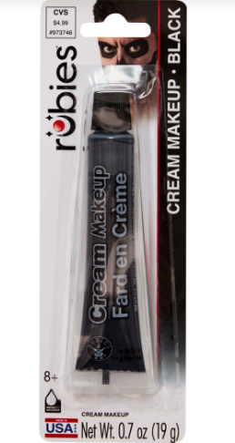 TUBO MAQUILLAJE NEGRO