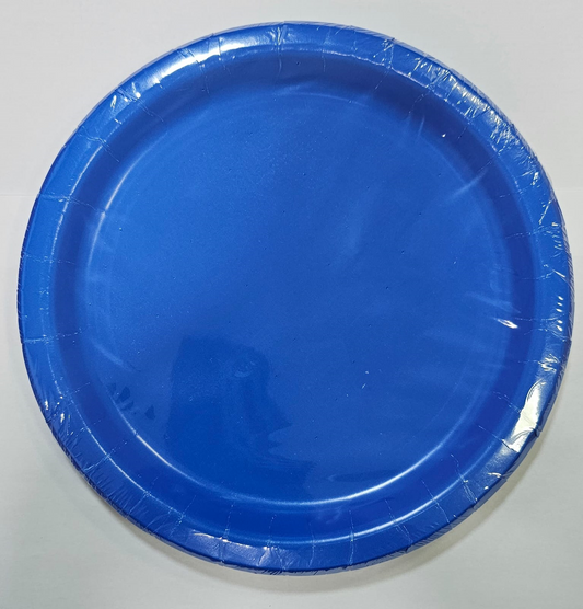 PLATO 8U 23CM AZUL ROYAL