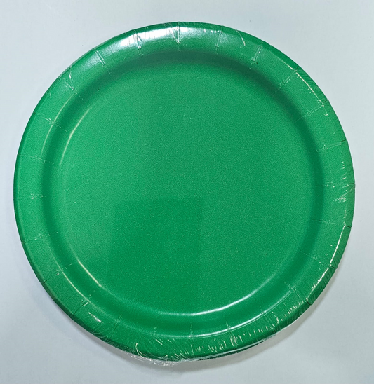 PLATO 8U 18CM VERDE