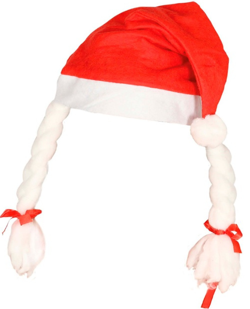 GORRO NOEL TRENZAS